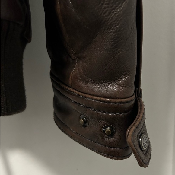 Men’s Leather Jacket by Andrew Marc New York size M - Picture 5 of 9